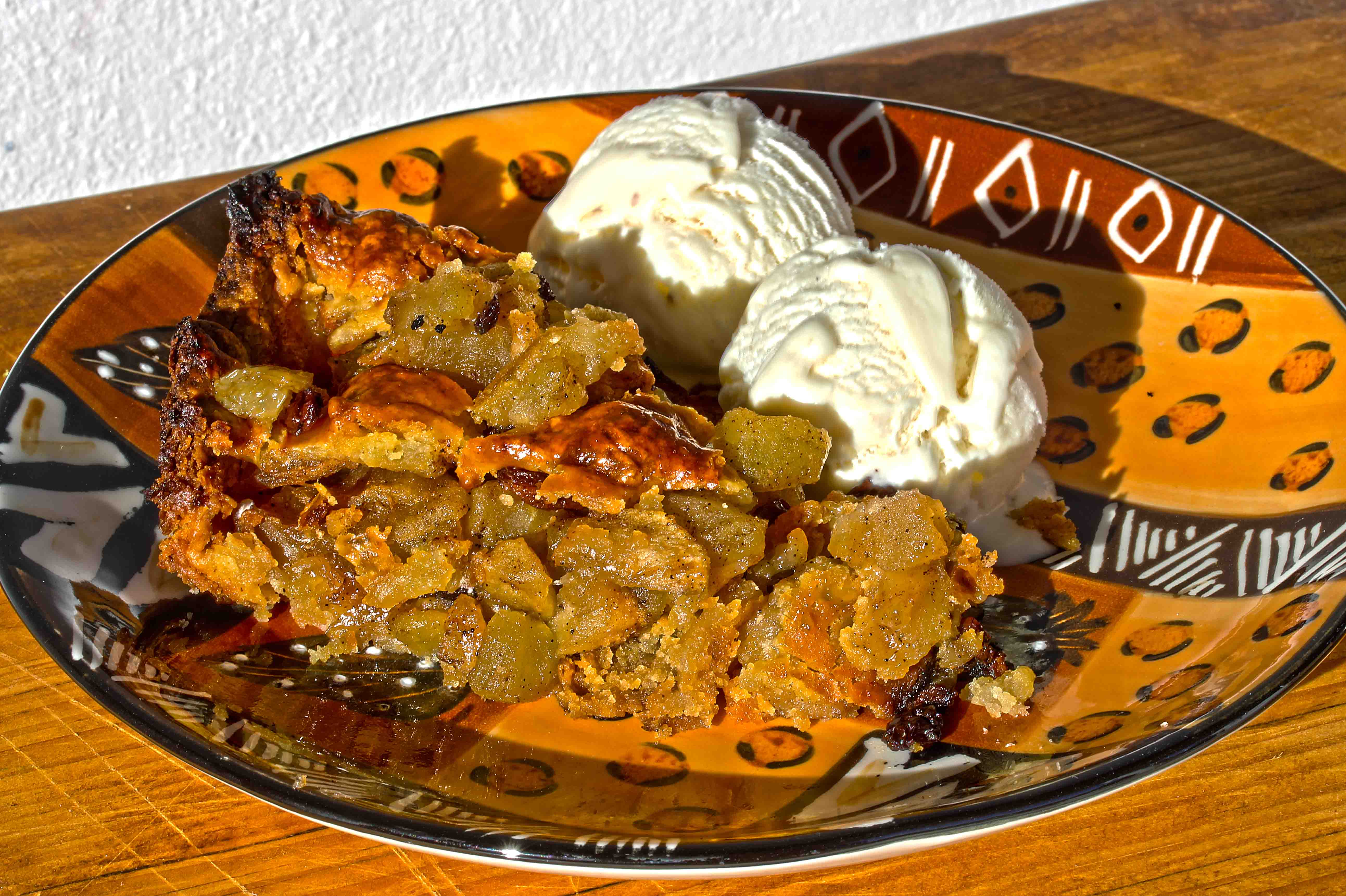 Apple Pie and Ice Cream.
