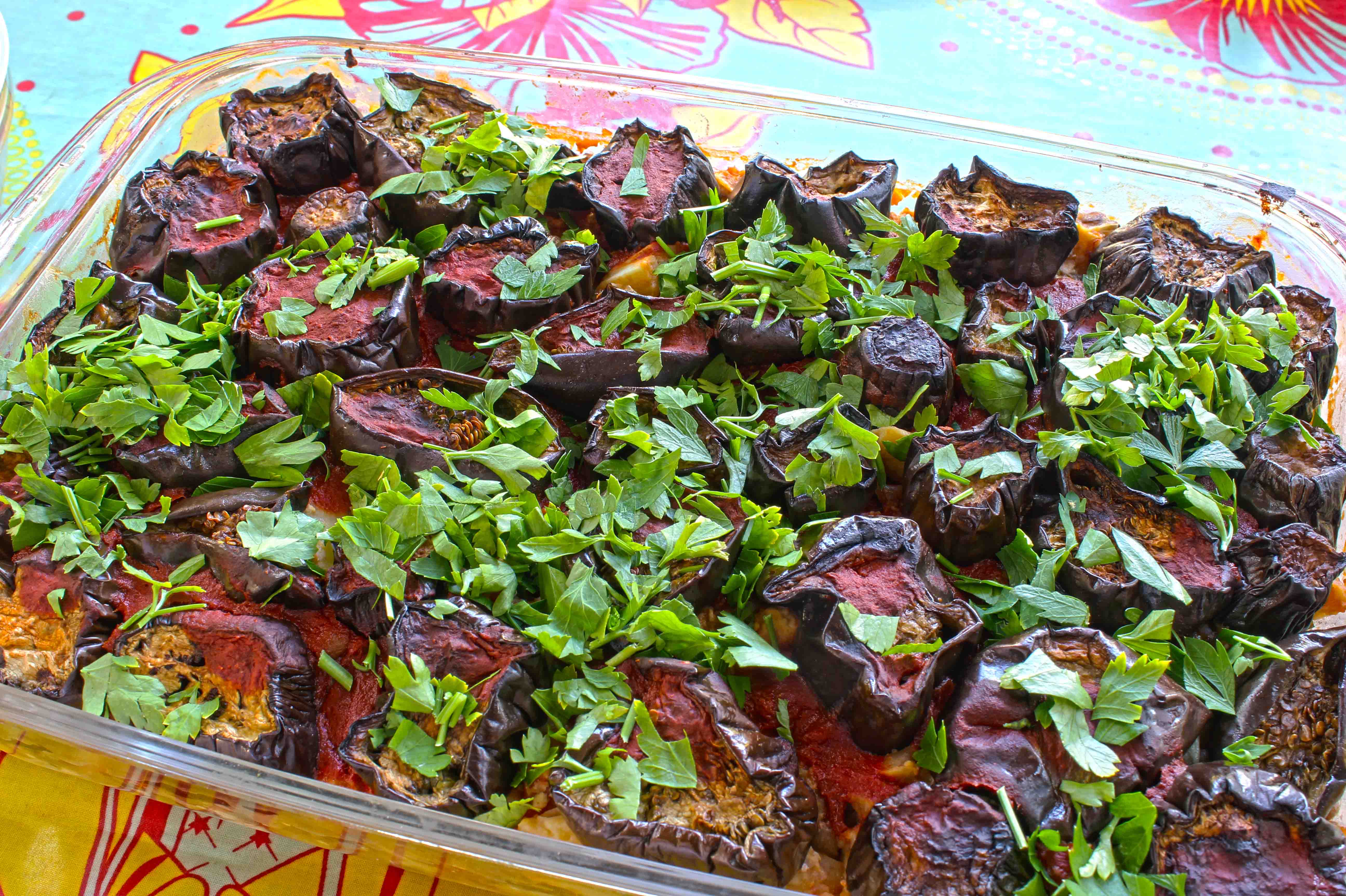 Aubergine Bake.