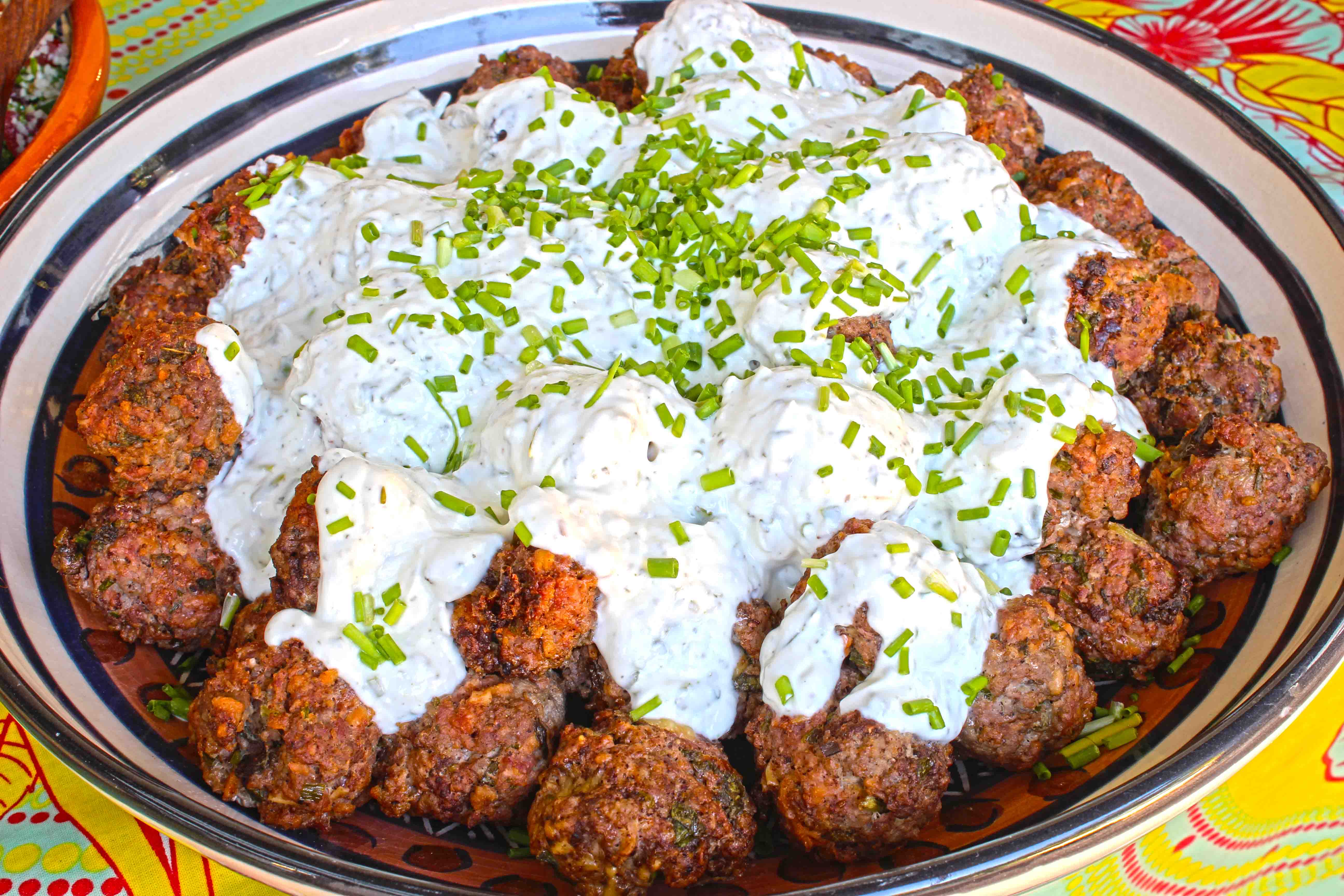Mediterranean Meatballs.