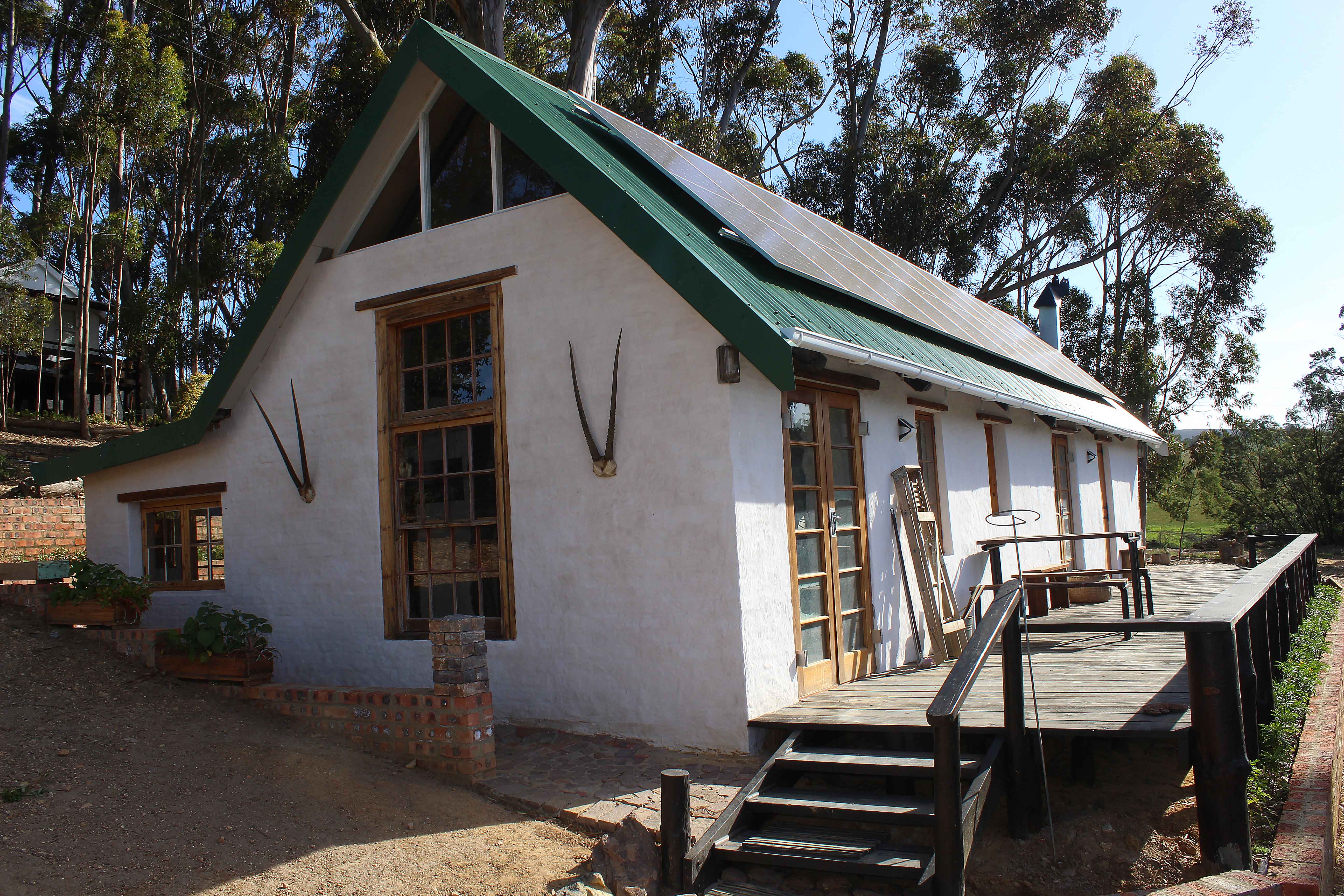 The barn finished.